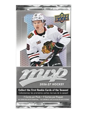 Hokejové karty Upper deck MVP Retail 2026 - 27