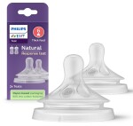 Philips Avent dudlík Natural Response na kaši 2 ks transparentní