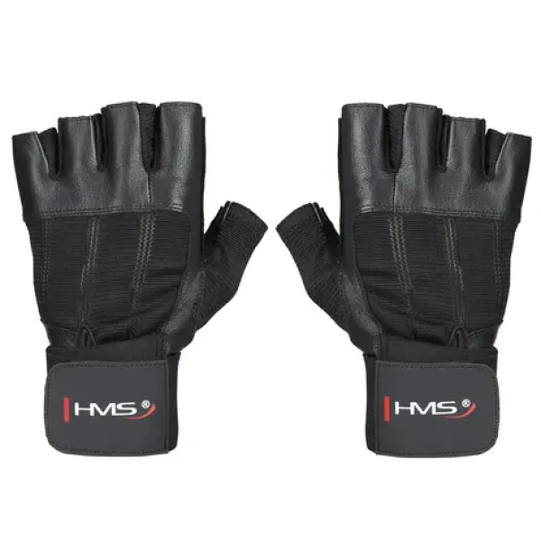 HMS RST04 ČERNÉ VEL.M FITNESS RUKAVICE (17-63-229)