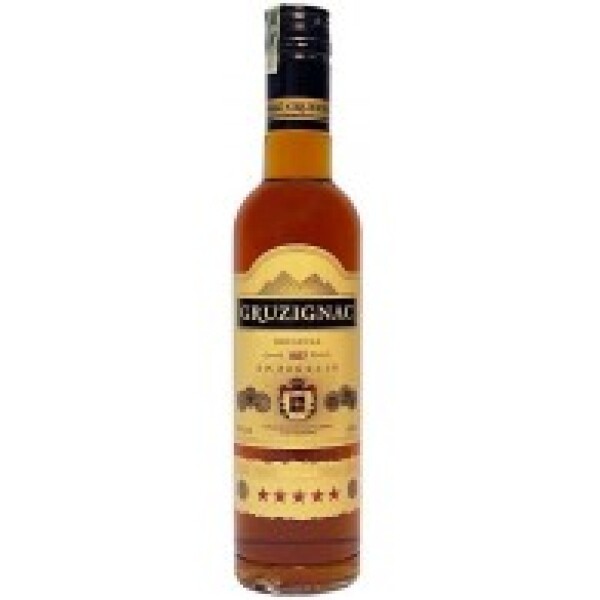 Gruzignac ***** Brandy 40% 0,5 l (holá lahev)