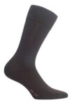 Hladké pánské ponožky PERFECT MAN hnědá 42/44