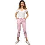 HOSH Dámská kalhoty Isabel Velikost: M/L, Barva: Růžová