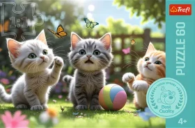 TREFL Puzzle Tři koťátka