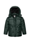 Kabát chlapecký nylonvý Puffa, Minoti, Green 3, zelená - 80/86 | 12-18m
