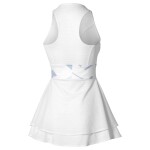 Mizuno Daybreakers Dress W Dámské šaty White Icelandic Blue - Tenisové šaty Mizuno Daybreakers Dress 62GHC70071 Velikost textilu: M