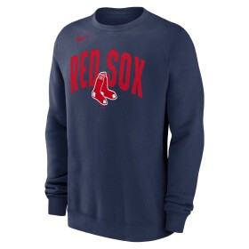 Nike Pánská mikina Boston Red Sox MLB Club Fleece Crew Velikost: S