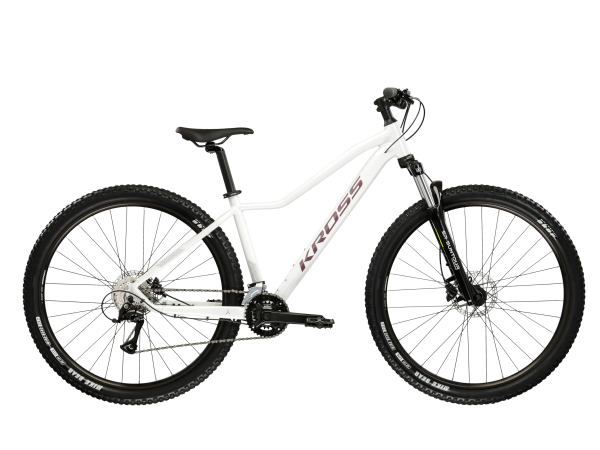 KROSS LEA 4.0, rám 17" (M), model 2026, pneu 29", barva bílá/fialová - ZDARMA dopravné, seřízení, odborná montáž a sada světel! (Záruka nejlepší ceny. Nalezli jste někde lepší cenu? Napište nám a zkusíme ji trumfnout! )