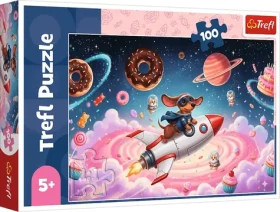TREFL Puzzle Jezevčík na raketě