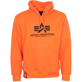 Alpha Industries Mikina Basic Hoody boost orange L