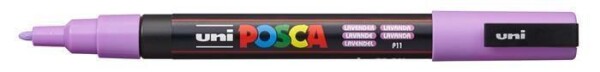 Popisovač Posca PC-3M, levandulová, mm