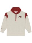 Mitchell & Ness Pánská mikina Kansas City Chiefs NFL Retro Roots French Terry Hoodie Velikost: XL