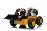 Mamido Dětský elektrický nakladač CAR-26A žlutý | 4x4 | RC 2.4Ghz | EKO kůže | 12V10Ah