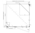 RAVAK - SmartLine Sprchová stěna SMPS-80 R, 79-80 cm, pravá, chrom/čiré sklo 9SP40A00Z1