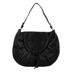 Stylová koženková kabelka Elin, černá