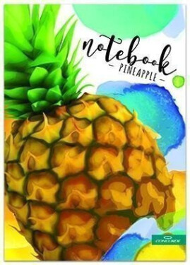 Concorde Záznamní kniha A5 linka 8 mm, 200 listů