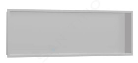 HANSGROHE - XtraStoris Original Výklenek do stěny s rámem, 300x900x100 mm, betonově šedá 56067380