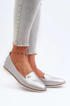 Mokasiny W-98 stříbrné - Step in style 40