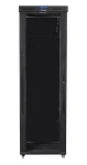 Lanberg Rozvaděč 47U černá / Stojanový rozvaděč / 19" / 800x1200 mm / LCD panel / nosnost 1200 kg (FF01-8247-12BL)