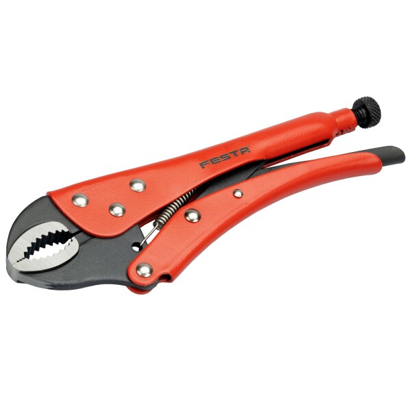 FESTA 17023 Kleště rychloupínací, 220mm, oválná čelist
