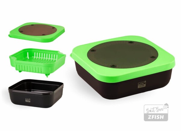 Zfish Miska na nástrahy Bait Box M 1,25l,Zfish Miska na nástrahy Bait Box M 1,25l