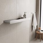 REA - Police do koupelny SF03 45cm steel brush REA-47002