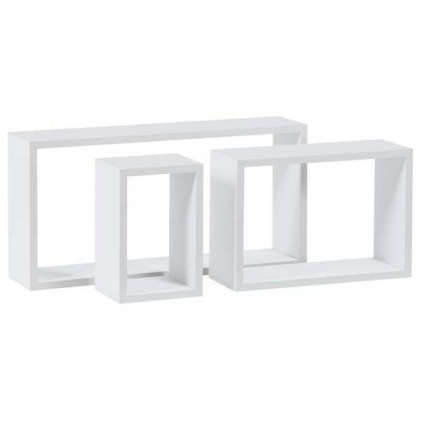 Polička, mdf, bílá, P-009 WT2