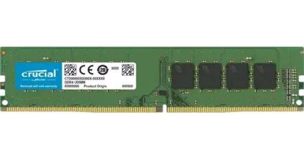 Crucial 16GB (1x16GB) 3200 MHz / DDR4 / DIMM / CL22 / Non-ECC / 1.2V (CB16GU3200)