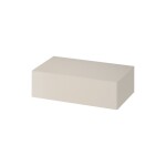 CERSANIT - Skříňka se zásuvkou pro konzoli ZEN 80, cashmere MO FSC MIX70% SGSCH-COC-007574 S1001-003