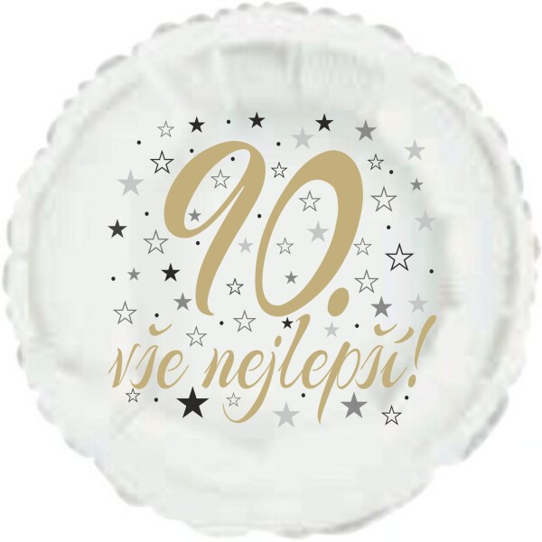 90. narozeniny balónek kruh Balonky.cz 90. narozeniny balónek kruh Balonky.cz