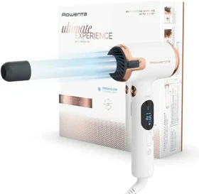 Rowenta curling iron CF 4310 bílo-zlatá / kulma na vlasy / 140 W / 200°C / ionizace (CF 4310)