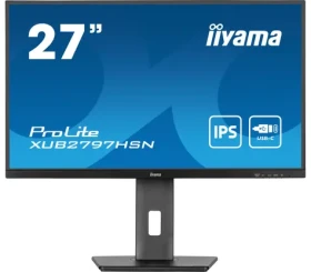 27" IIYAMA ProLite XUB2797HSN-W2 bílá / IPS / 1920x1080 / 16:9 / 1ms / 1000:1 / 300cd / repro / HDMI / DP / USB-C (XUB2797HSN-W2)