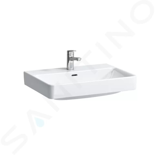 Laufen - Pro S Umyvadlo, 650x465 mm, 1 otvor pro baterii, s LCC, bílá H8169644001041