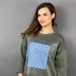 HOSH Mikinové šaty Defne Velikost: UNI, Barva: Šedá