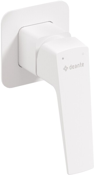 DEANTE - Sprchová baterie Blur, bílá, skrytá, bez rozdělovacího ventilu BQL_A44L