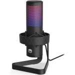 Endorfy Axis Streaming černá / stolní mikrofon / USB / RGB / 2.5m (EY1B006)