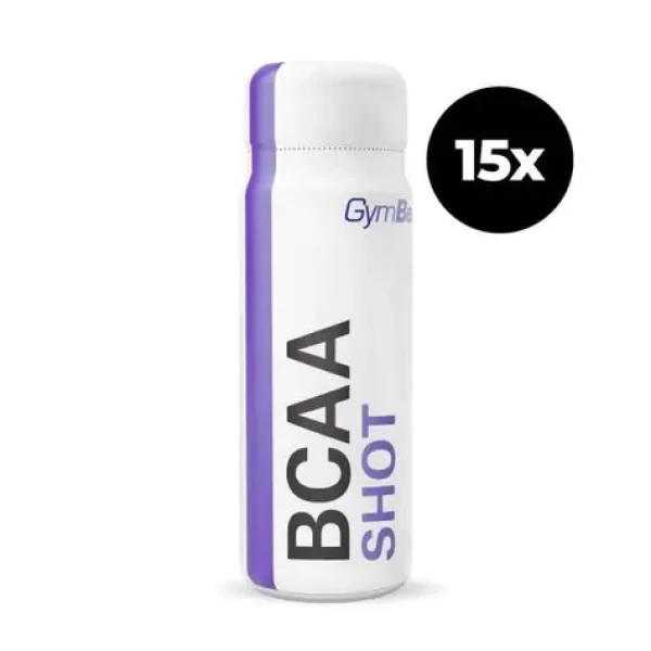 BCAA shot - GymBeam (hrozny, 15 x 90 ml) (117667-6-15x90ml-hrozno)