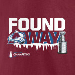 Fanatics Pánské tričko Colorado Avalanche 2022 Stanley Cup Champions Rebound Velikost: