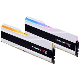 G.Skill Trident Z5 RGB White 64GB (2x 32GB) 6000MHz / DDR5 / CL30 / DIMM / 1.4V / Non-ECC / Unbuffered / XMP 3.0 (F5-6000J3040G32GX2-TZ5RW)