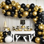 Balónková girlanda zlato-černá Balonky.cz Balónková girlanda zlato-černá Balonky.cz