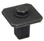 Metakor Nábytková knopka rustikální Kentucky staročerná (351834)