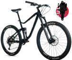 Leader Fox HARPER FULL 29", rám 2025-1, black