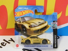 9/23 - LB SUPER SILHOUTTE NISSAN SILVIA S15 gold - Hot Wheels