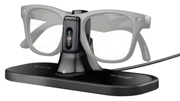 BOBOVR CG2 / Nabíjecí stanice pro chytré brýle / 3v1 dok, klip, pouzdro / USB-C / 350 mAh (CG2)