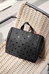 Toaletní taštička Reisenthel Toiletbag XL Glossy dots black