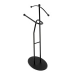 Němý sluha, kov, černá, 83213 BK