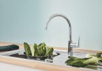 GROHE - BauCurve Dřezová baterie, chrom 31536001