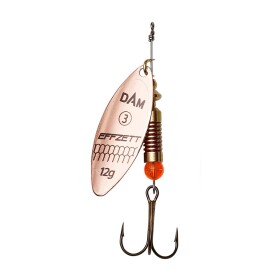 DAM Třpytka Effzett Predator Spinner Copper - 3g vel.0,DAM Třpytka Effzett Predator Spinner Copper - 3g vel.0