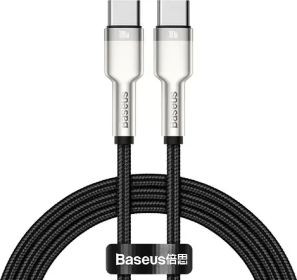 Baseus CATJK-C01 Kabel USB-C (M) - USB-C (M) 1 m černá / 100W (CATJK-C01)