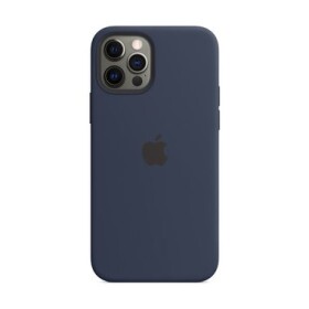 Apple iPhone 12 / 12 Pro Silicone Case with MagSafe Deep Navy MHL43ZM/A