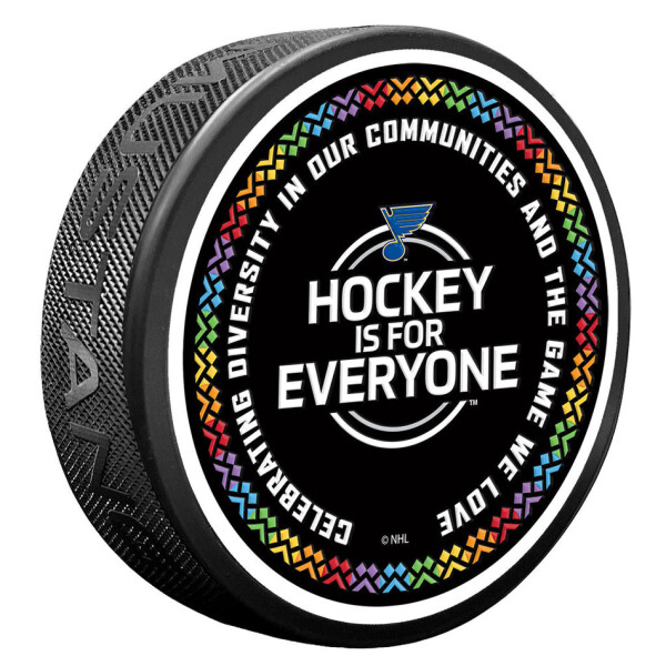 Mustang Puk St. Louis Blues NHL Hockey is for Everyone